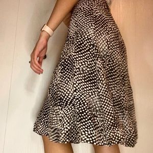 Cute Laura Ashley Patterned Midi Skirt!